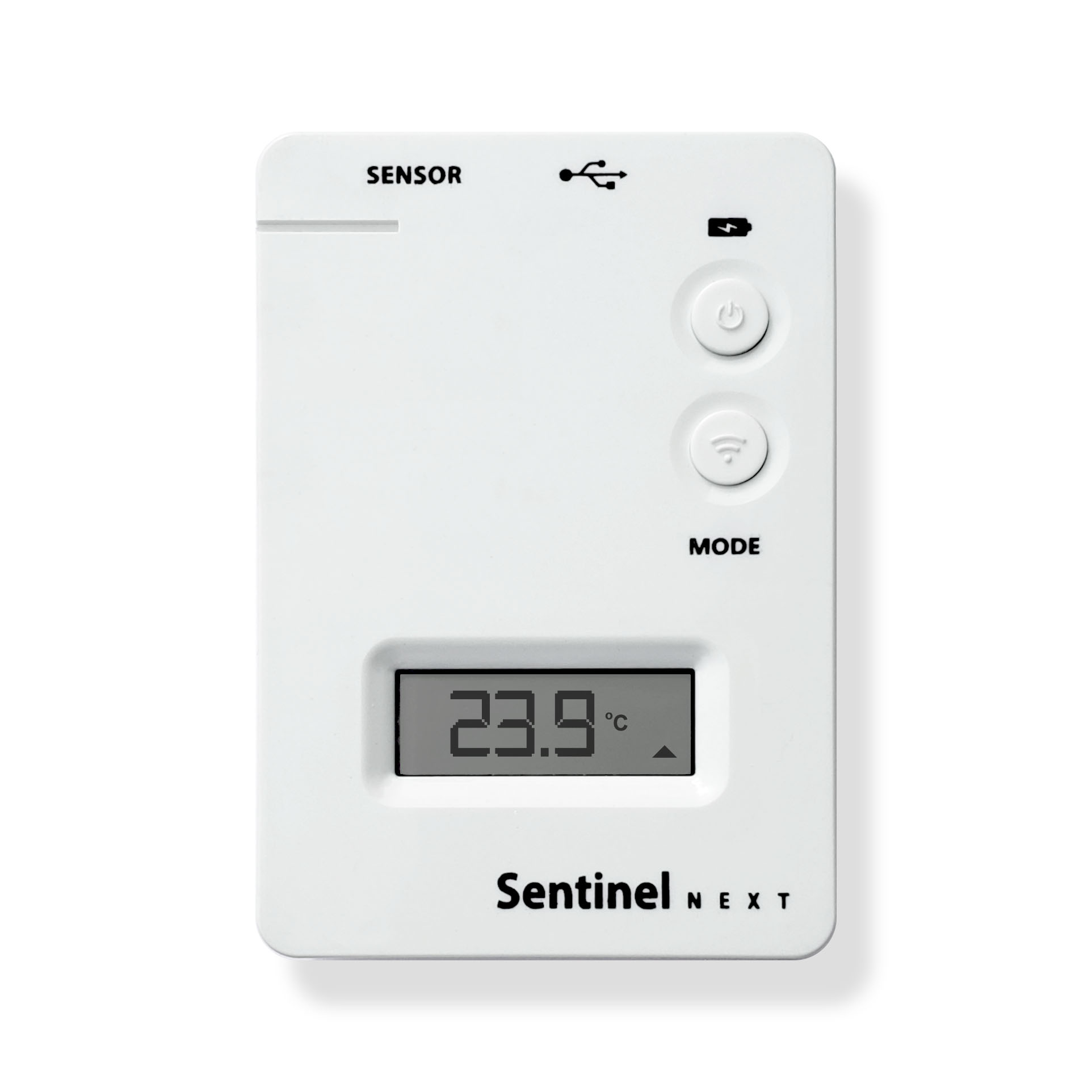 Illustration of Sentinel Next 1S Monitoring Sensor for tackling vaccine storage errors